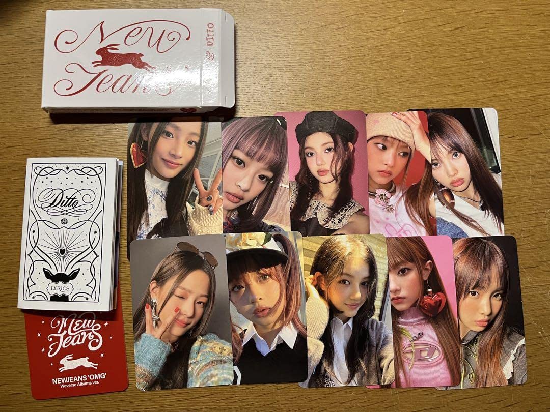 Amazon.co.jp: new jeans weverse album c ver トレカ 10枚セット