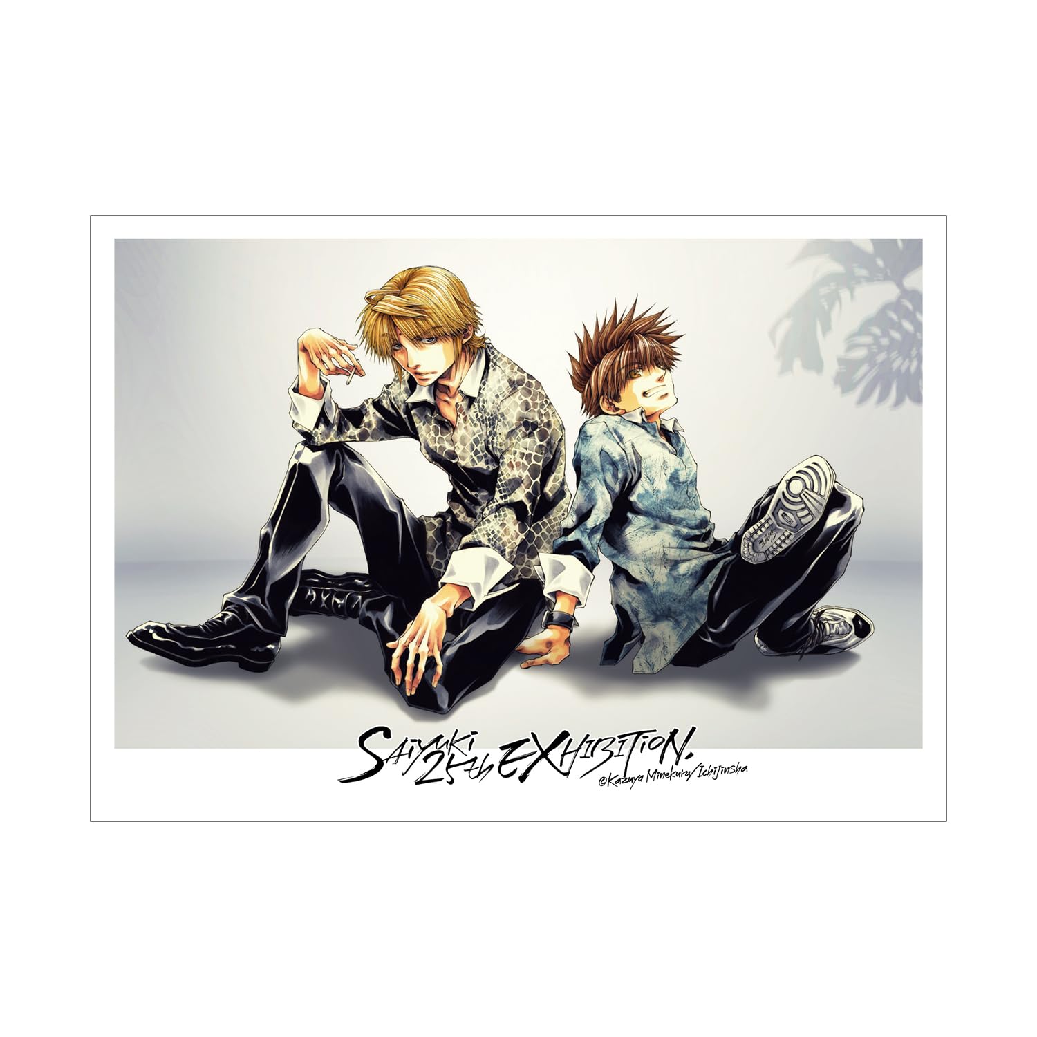 Amazon.co.jp: 最遊記25th EXHIBITION 三蔵&悟空 バディデザインA3