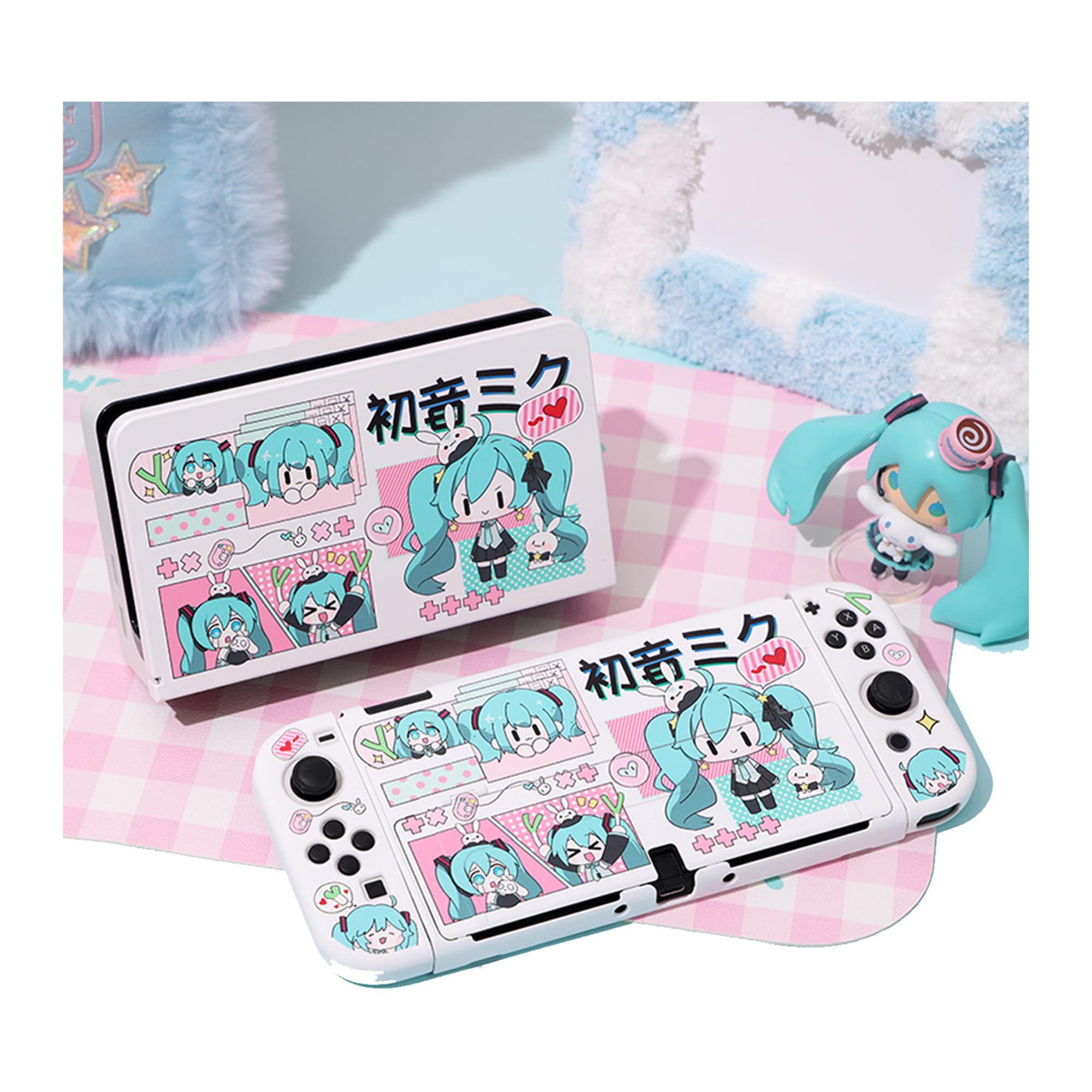 Amazon.co.jp: [SENDENG] 初音ミク 周辺 Switch2 対応 収納ケース 機