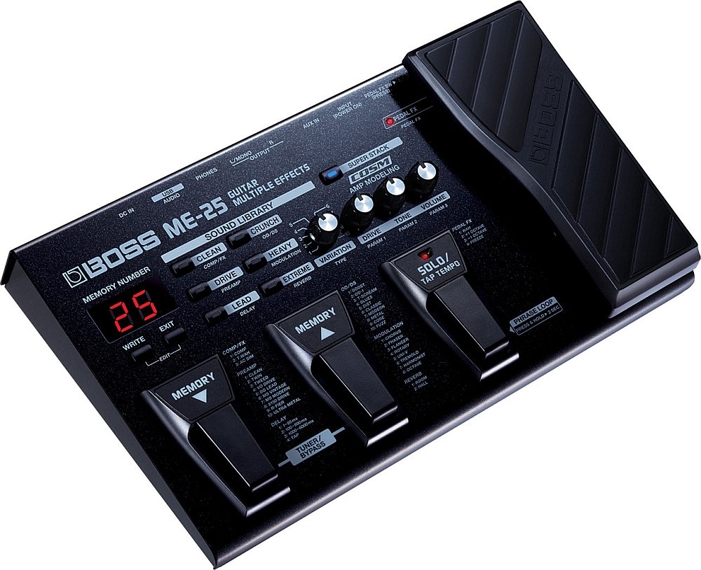 Amazon.com: Boss ME-25 Guitar Multiple Effects : Musical Instruments