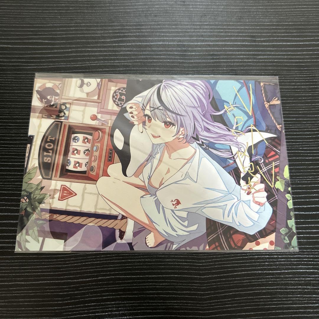 Amazon.co.jp: 沙花叉クロヱ サイン入りポストカード : 文房具