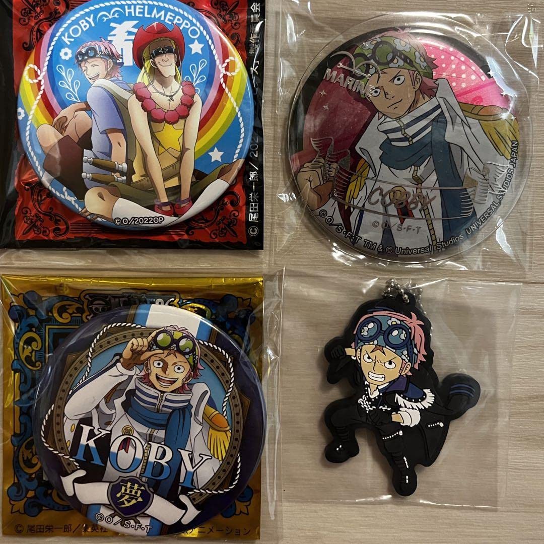 Amazon.co.jp: ONE PIECE 輩缶バッジ WORLD コビー 限定 コビー