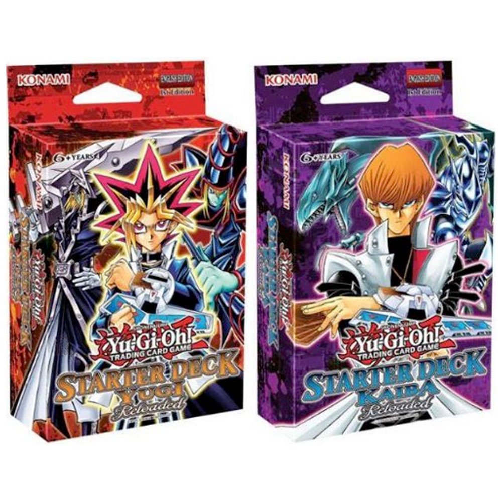 Amazon.com: Yu-Gi-Oh KON7KRSD Yugi & Kaiba Reloaded Starter Decks