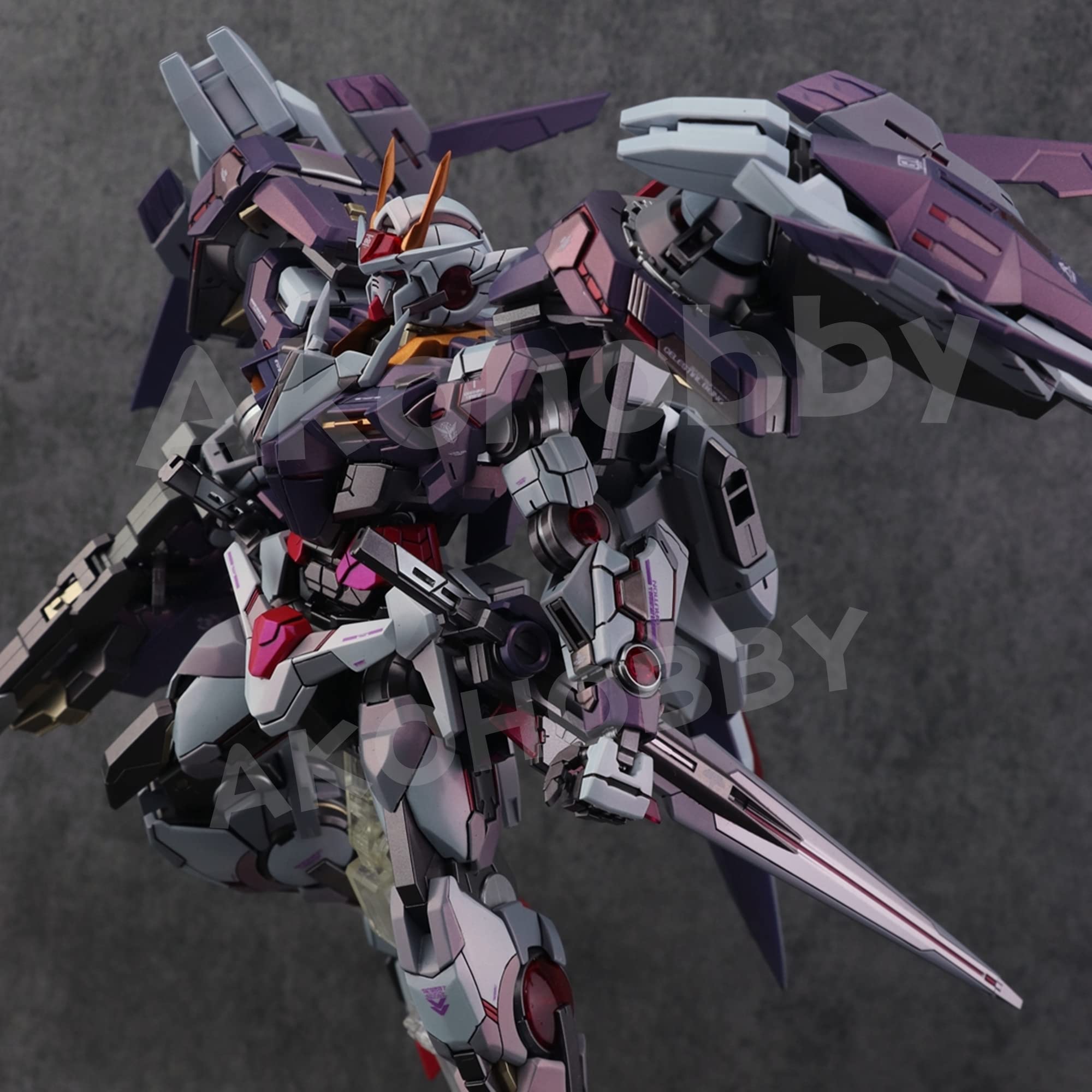 Amazon | MG 1/100 本体 ダブルオーライザー レジン 改造 キット