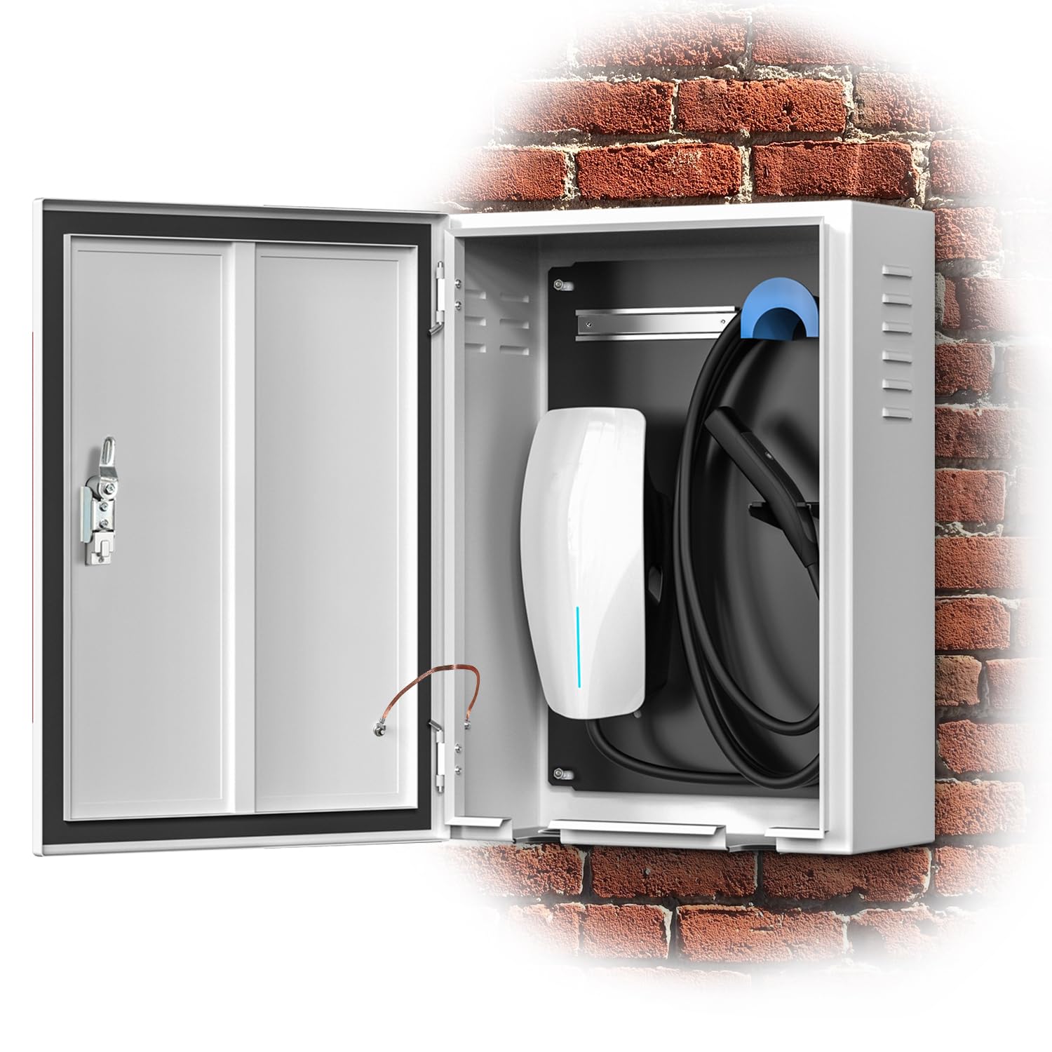 Amazon.co.jp: BMZX for Tesla 壁充電器ボックス Tesla Wall Connector