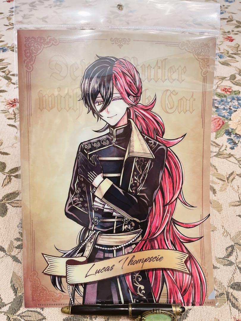 Amazon.co.jp: 悪魔執事と黒い猫 あくねこ 1周年 クリアファイル