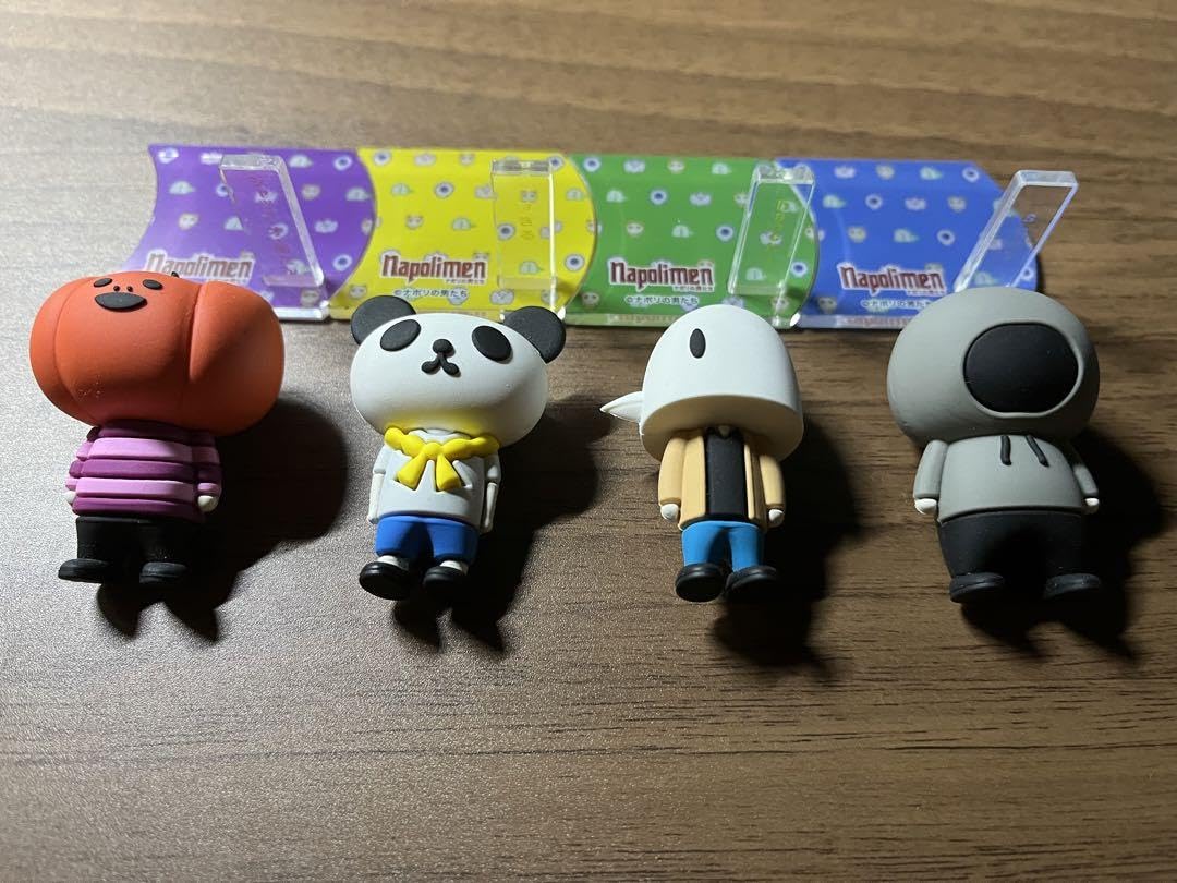 ナポリの男たち ラバーマスコット 4つセット ナポリの男たち ラバー