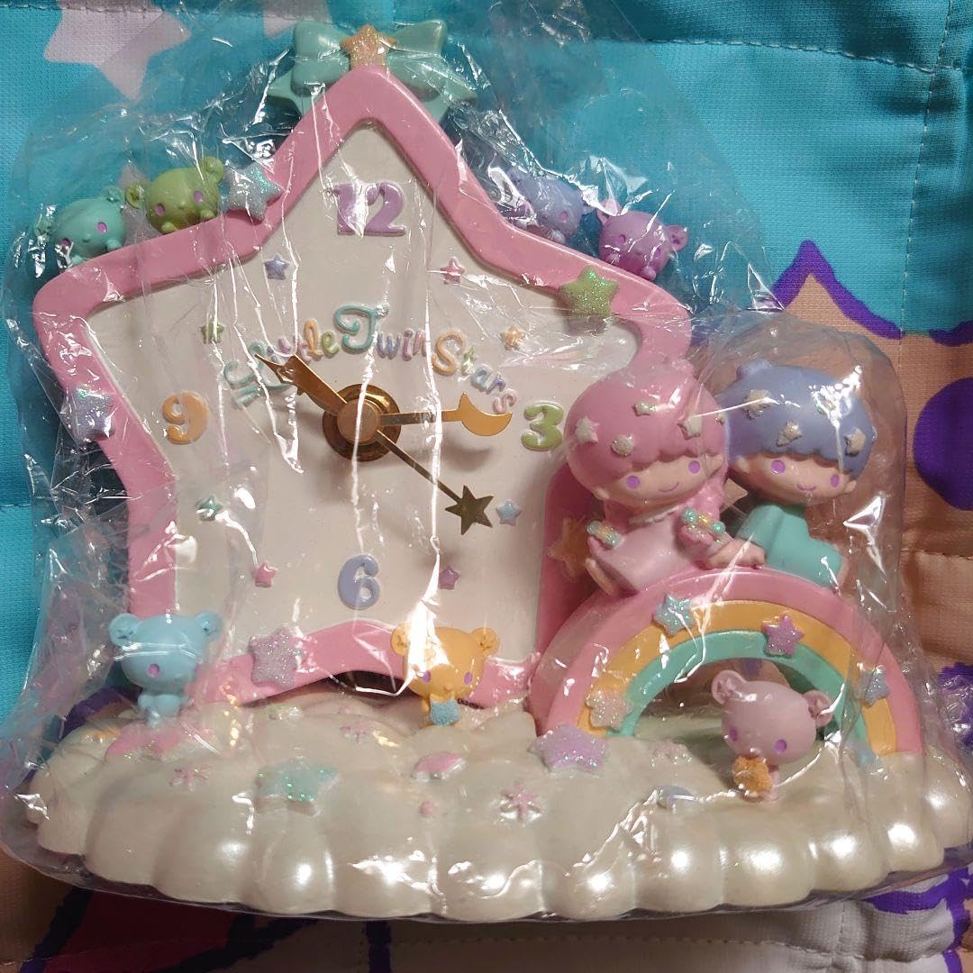 Amazon.co.jp: キキララ リトルツインスターズ 星の置時計 : ホーム