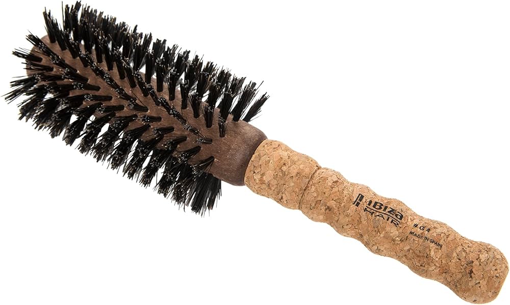 Amazon.com: Ibiza Hair Boar Hair Round Brush (G4-65mm) | Hybrid