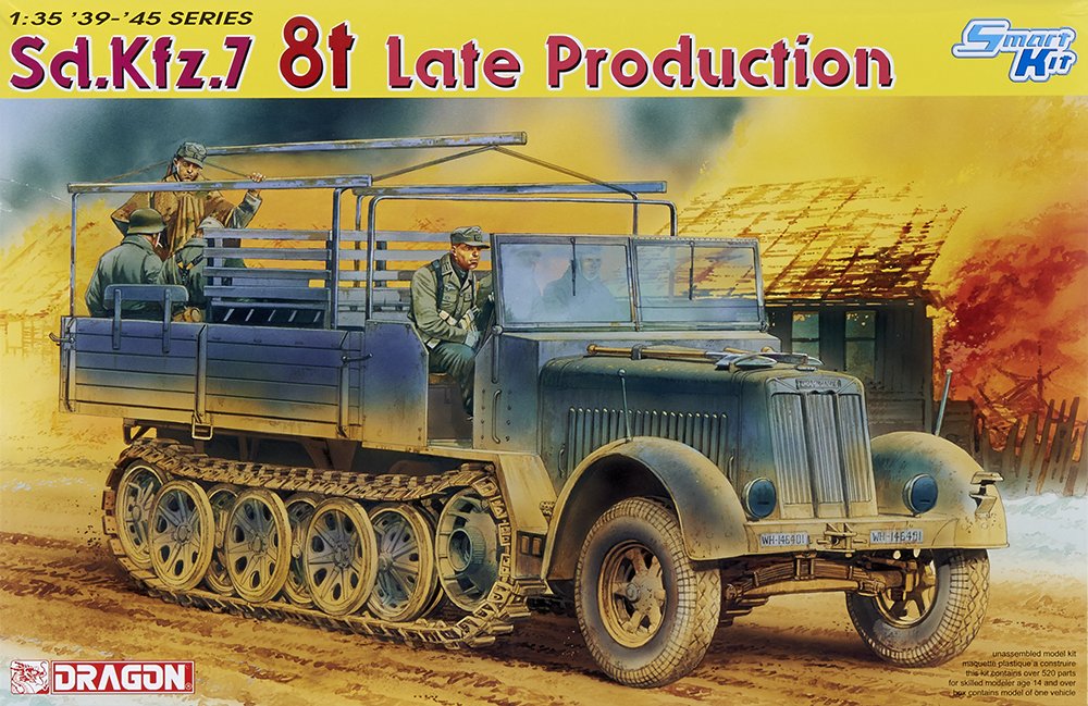 Amazon | サイバーホビー 1/35 WW.II ドイツ軍 Sd.Kfz.7 8tハーフ