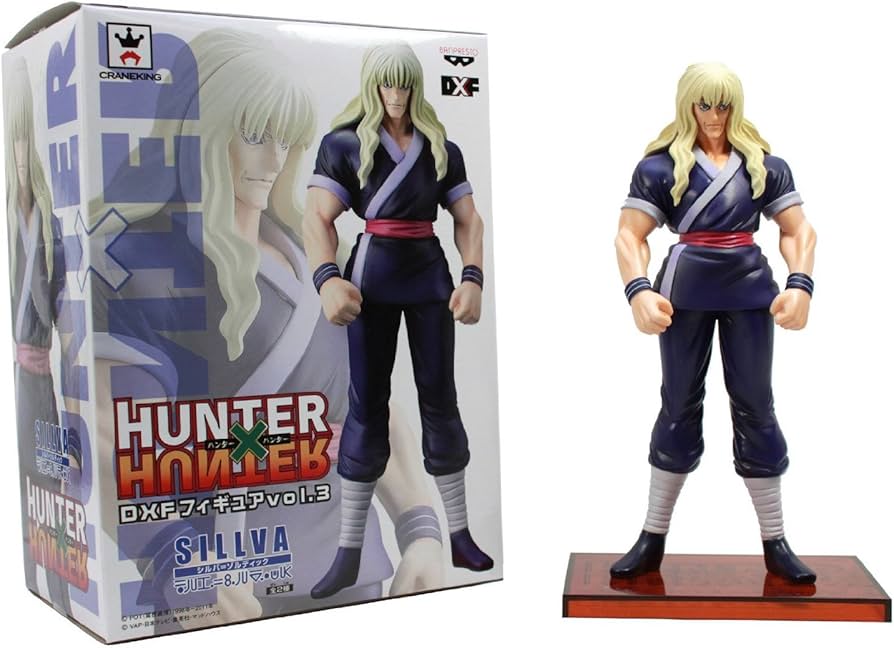 Amazon.com: Banpresto Hunter X Hunter: Silva Zaoldyeck DX Figure