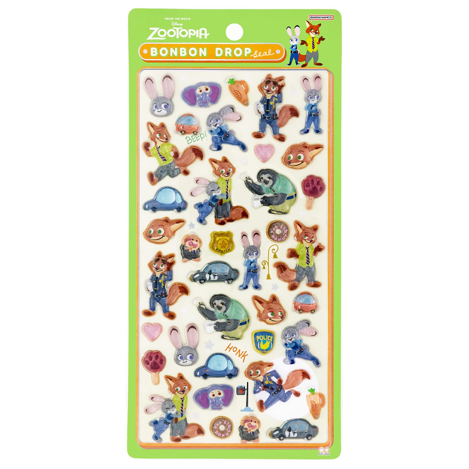 Amazon | サンスター文具 ディズニー シール ボンボンドロップシール