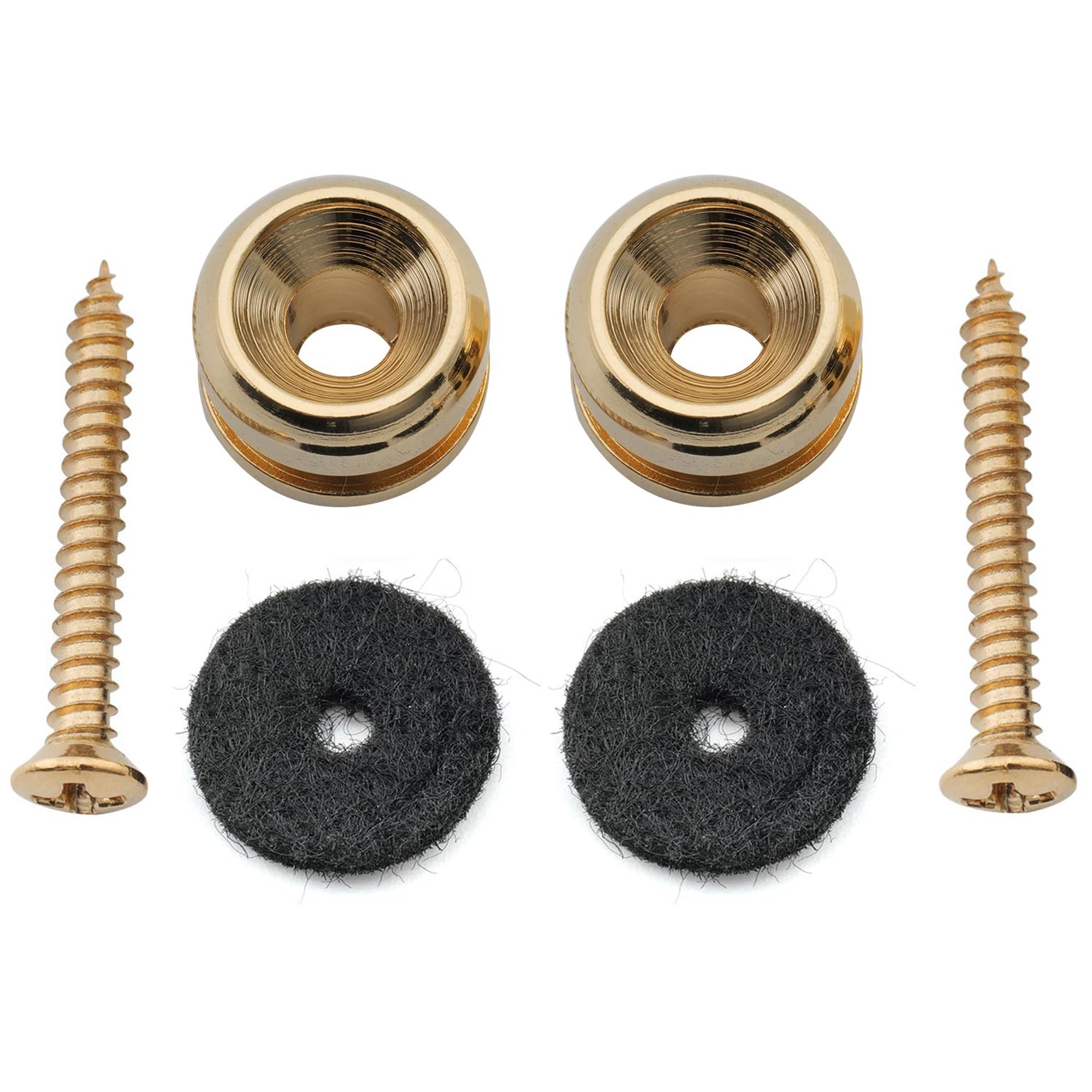 Amazon | Musiclily Pro 14mm ストラップピン エンドピン スチール製