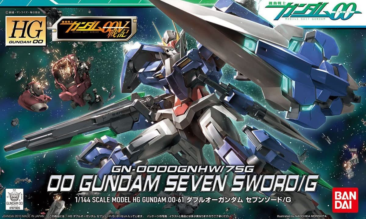 Amazon | HG 1/144 GN-0000GNHW/7SG ダブルオーガンダムセブンソード/G