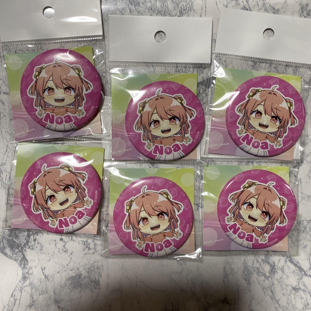 Amazon.co.jp: カラフルピーチ 缶バッジ のあ からぴち 2023年 セット