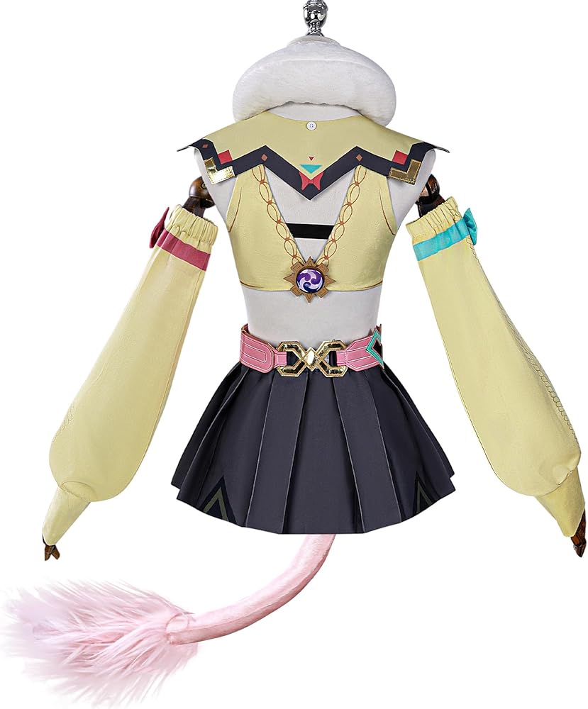 Amazon.co.jp: [CHIASA] ウィッグ追加可 原神 ヴァレサ コスプレ衣装