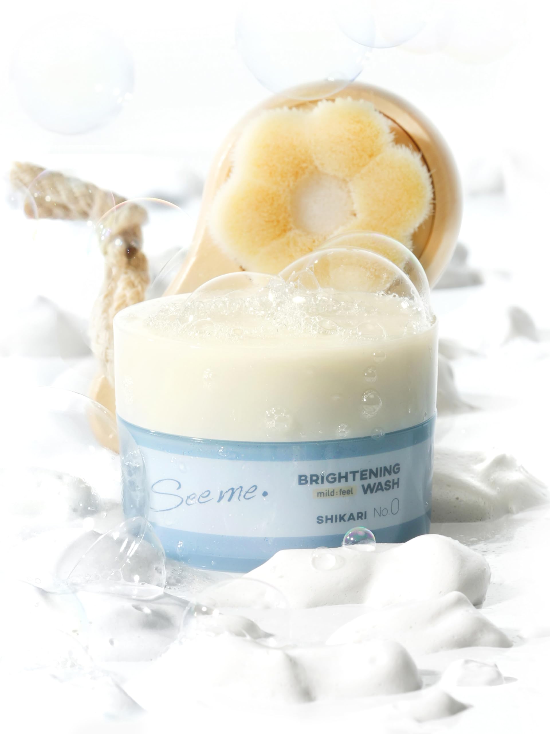 Amazon | SHIKARI シカリ ブライトニング ウォッシュマイルド 【ブラシ