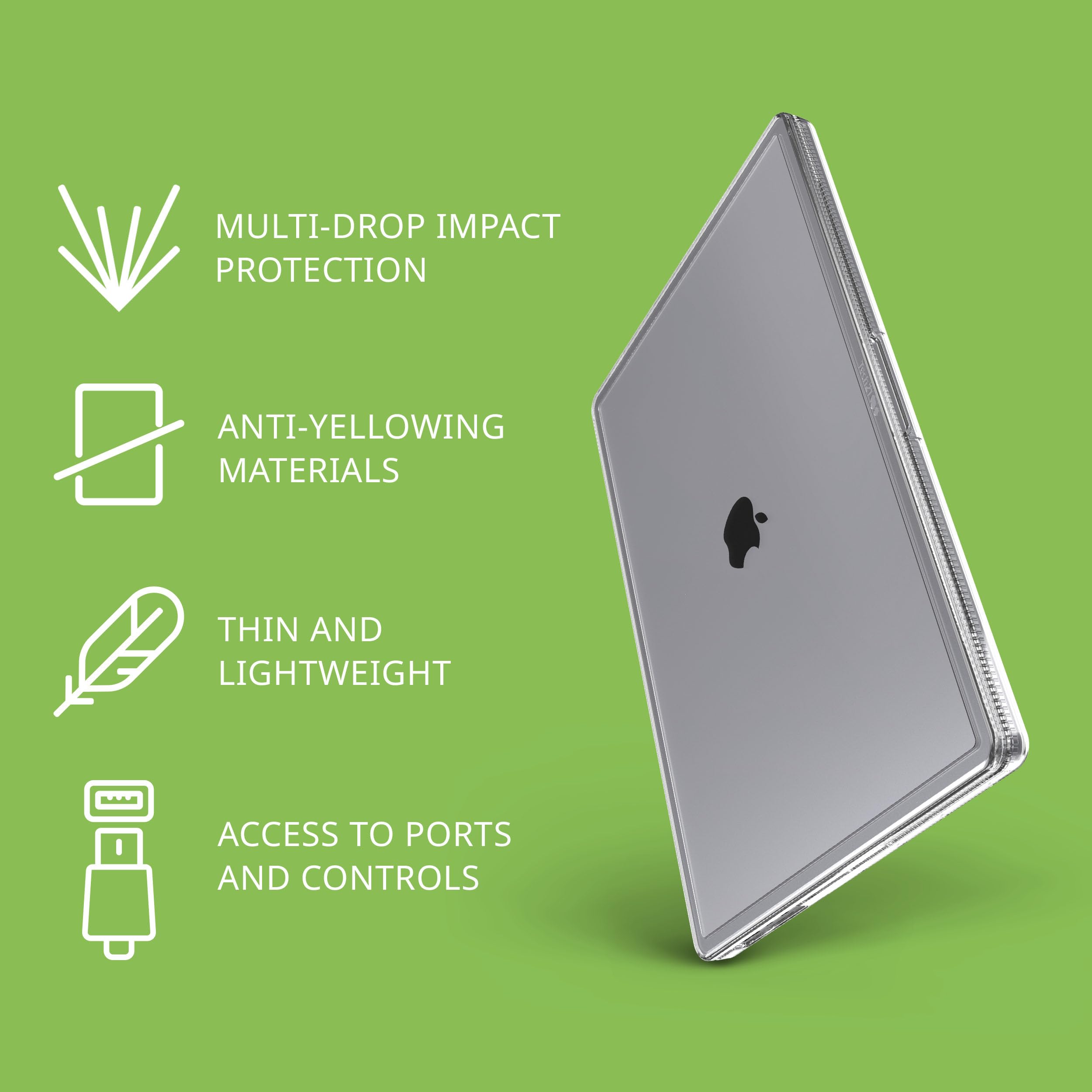 Amazon.co.jp: Tech21 Evo ハードシェル MacBook Pro 16インチ (2021