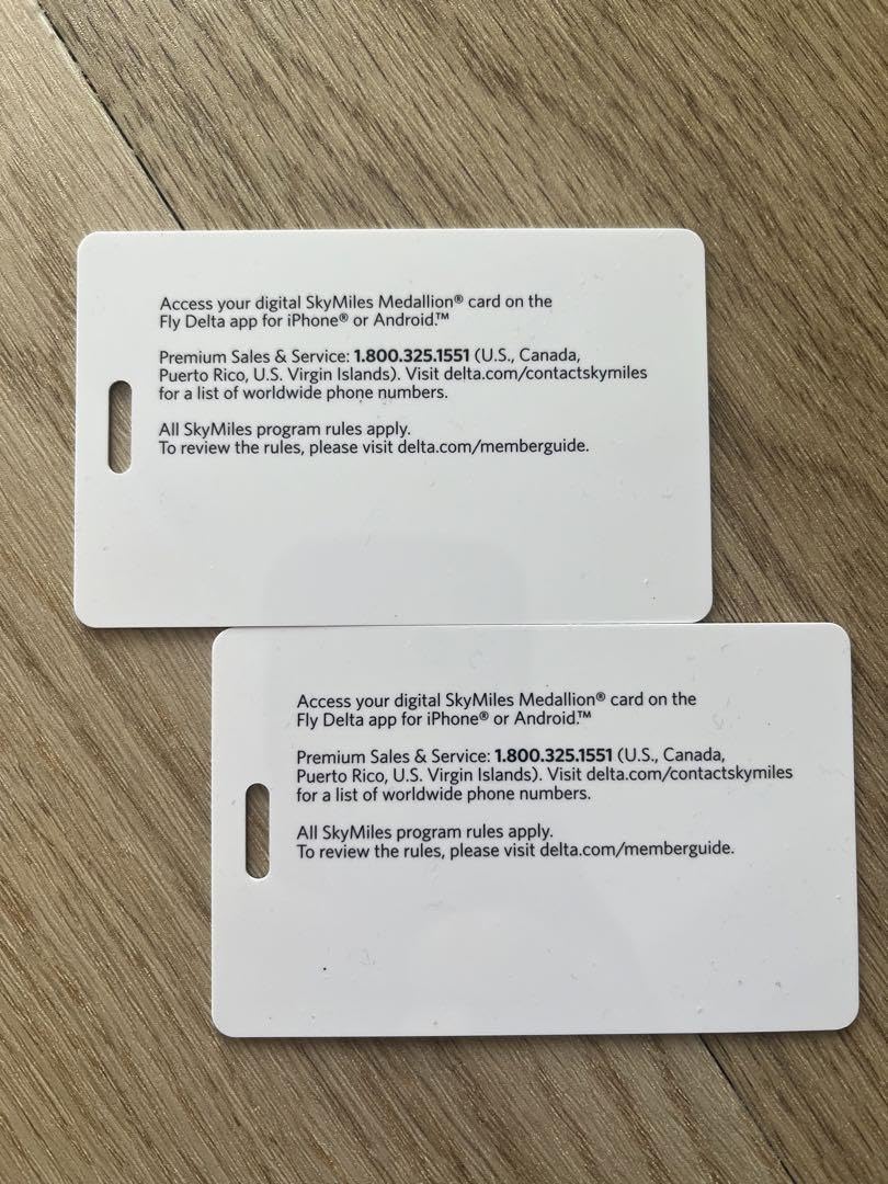 Amazon.co.jp: デルタ航空 プラチナメダリオンカード 2枚 : パソコン