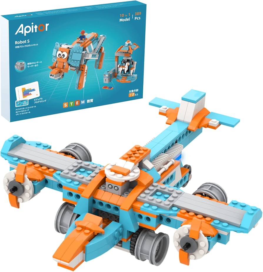 Amazon | Apitor Robot S プログラミングロボット 10 in 1 変形