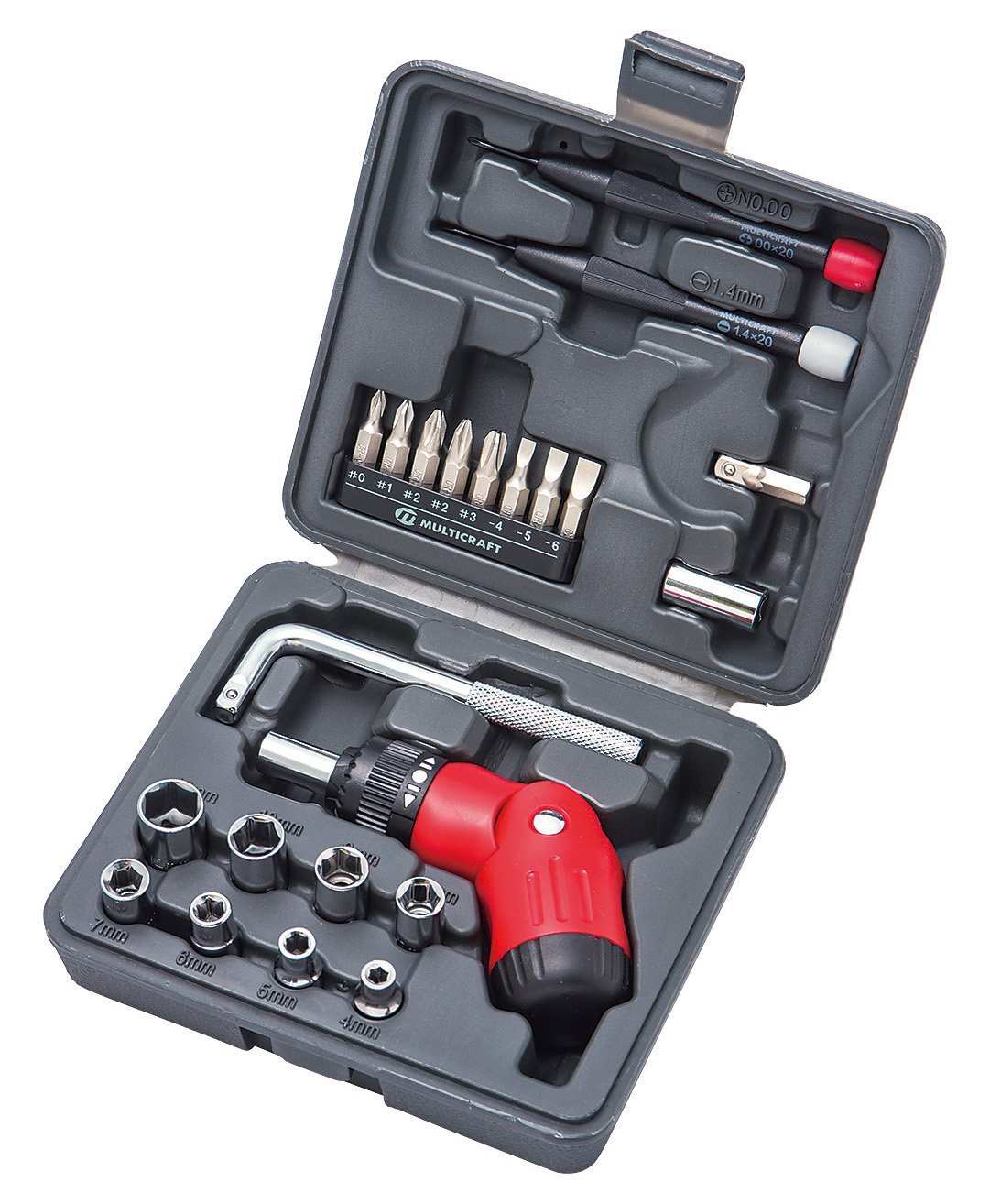 Amazon | 角利(KAKURI) ツールセット ラチェットドライバーセット 22点