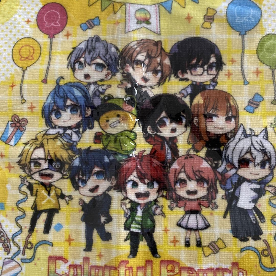Amazon.co.jp: イオン限定 カラフルピーチ ハンドタオル Party Ver