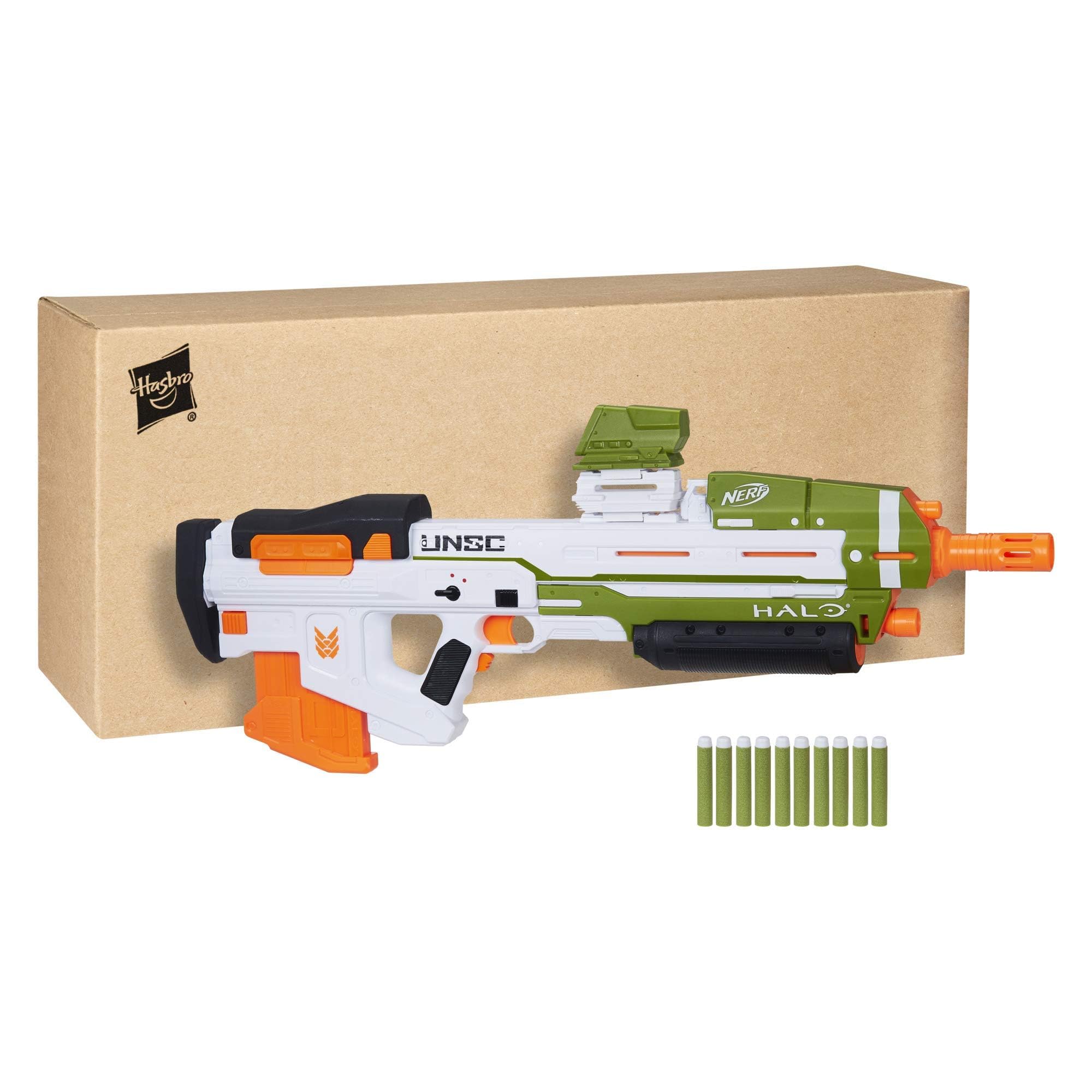 Amazon.co.jp: NERF Halo MA40 Motorized Dart Blaster - Includes