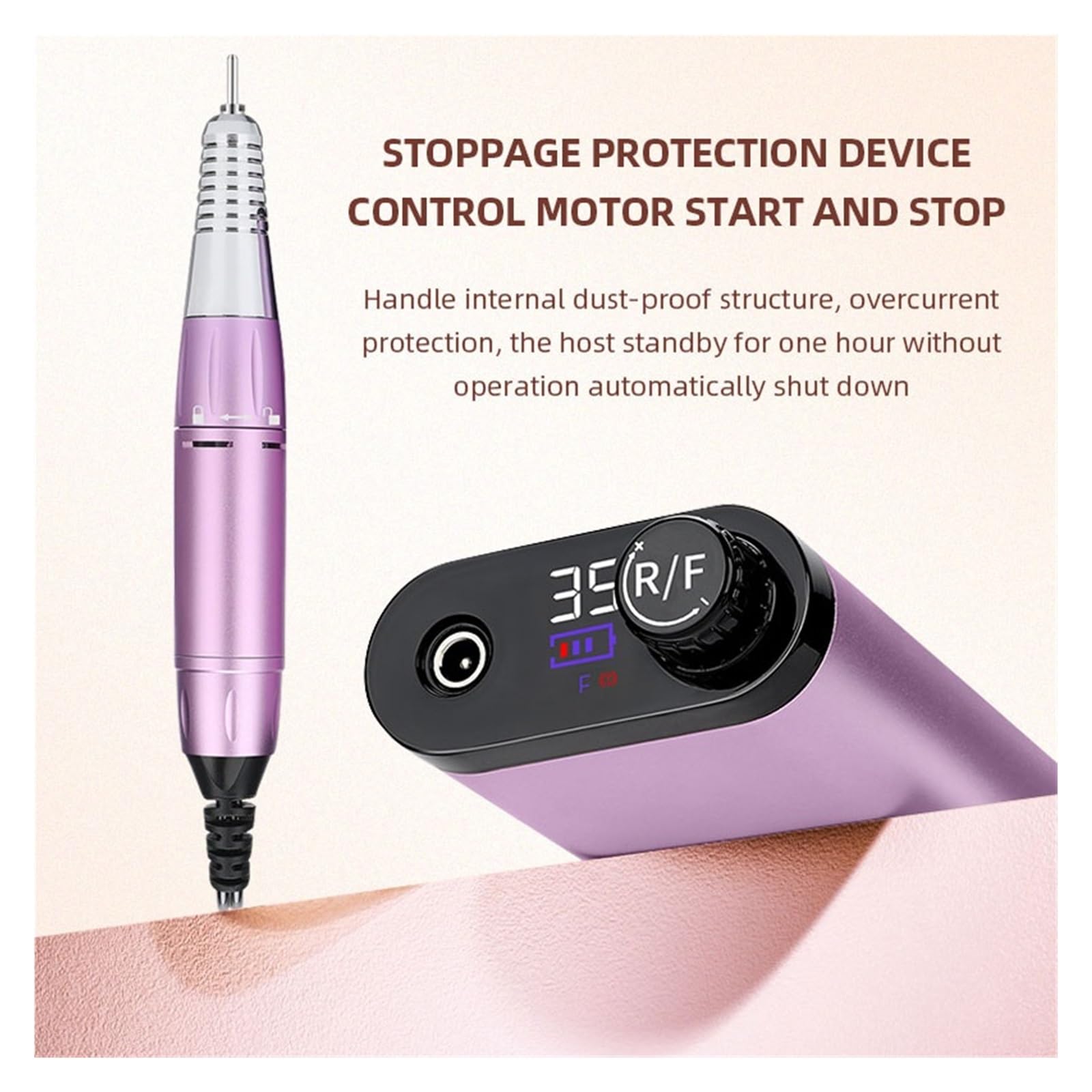 Amazon.co.jp: 電動ネイルマシン、 35000RPM マニキュア用電動ネイル