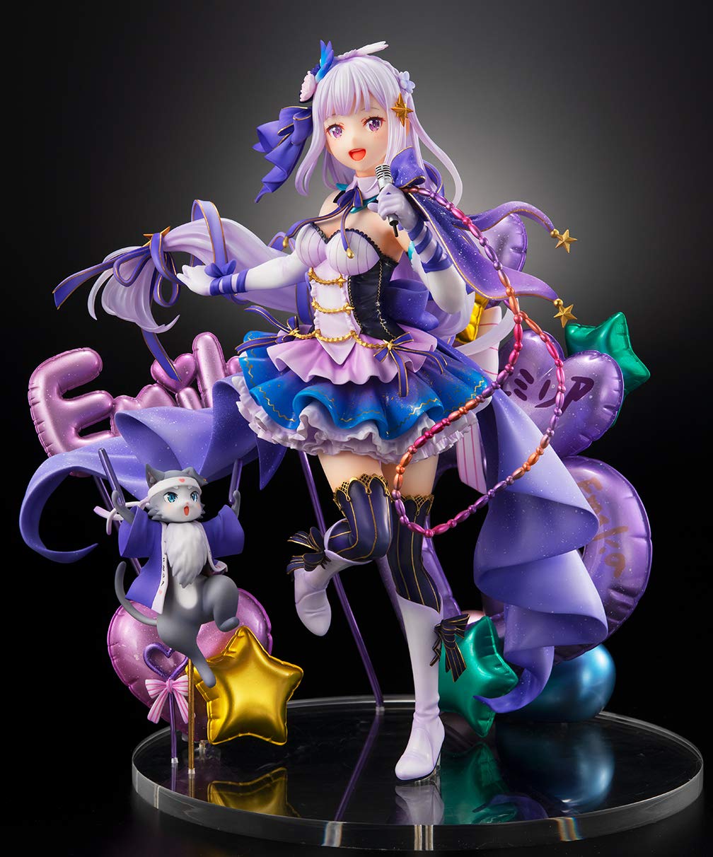 Amazon | 『Re:ゼロから始める異世界生活』エミリア -アイドルVer- 1/7