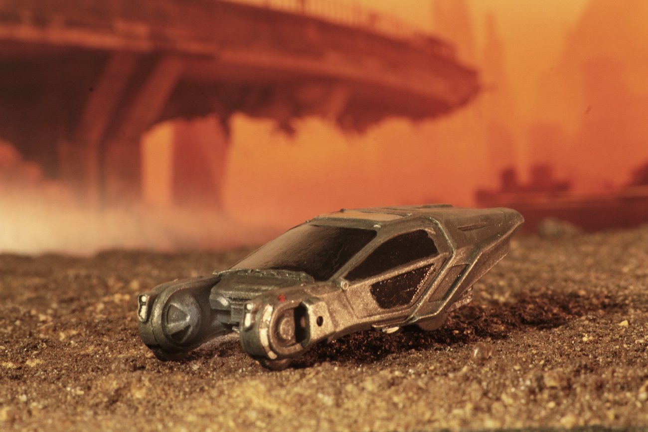 Amazon.co.jp: シネマシンズ ブレードランナー 2049 スピナー 3インチ