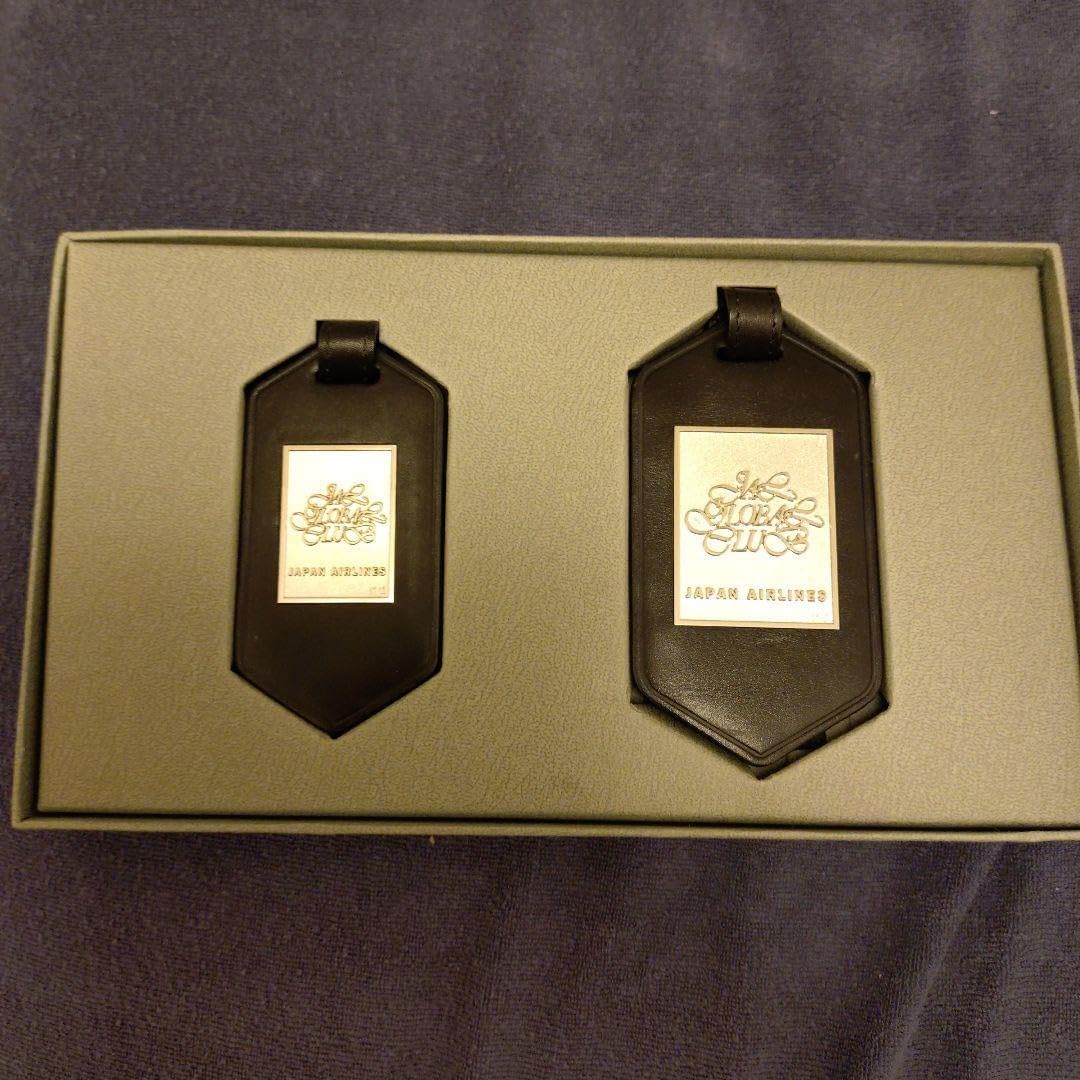 未使用 日本航空(JAL GLOBAL CLUB）JGCのネームタグ（黒亀タグ）