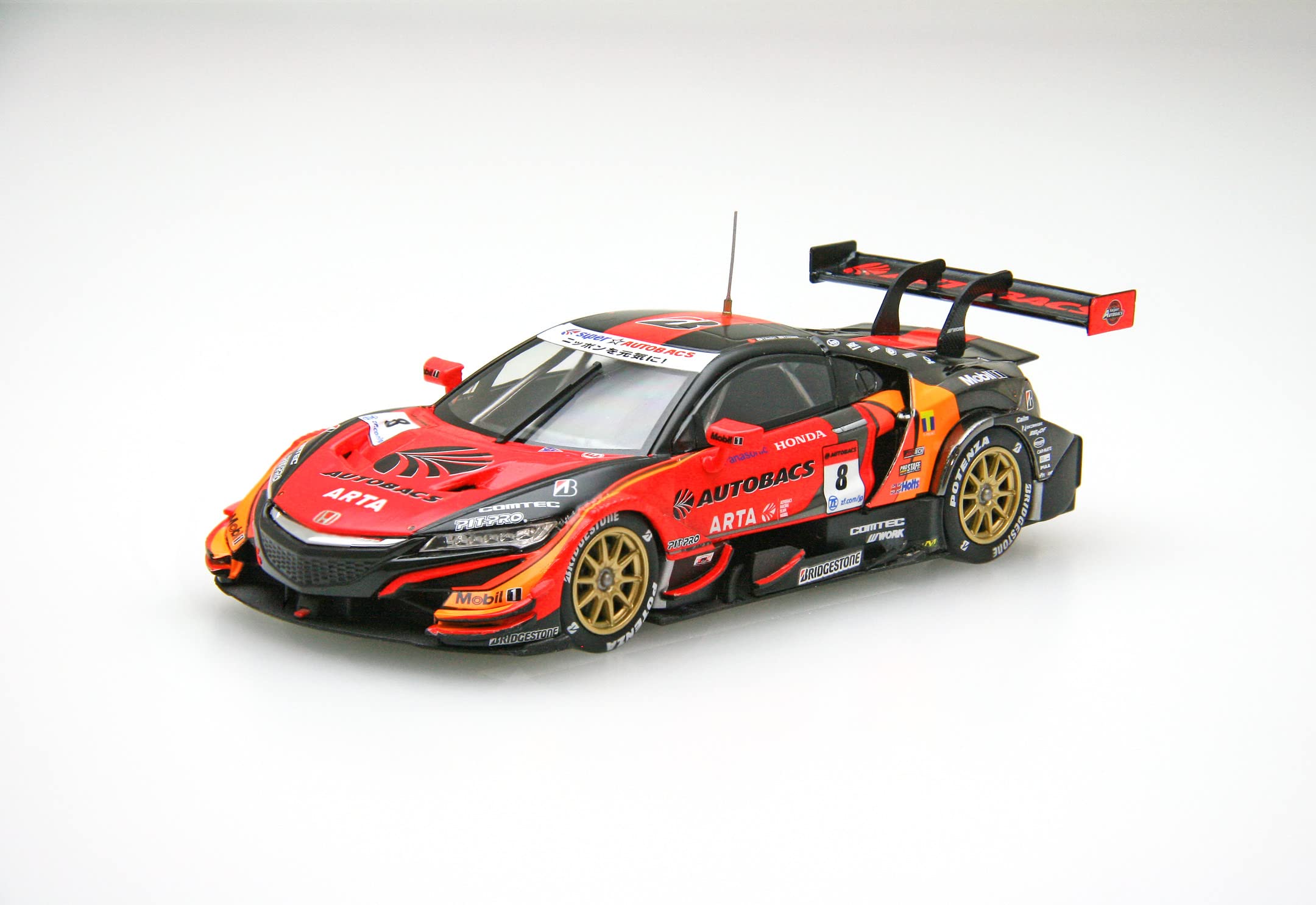 Amazon | EBBRO 1/43 ARTA NSX-GT SUPER GT GT500 2018 No.8 完成品