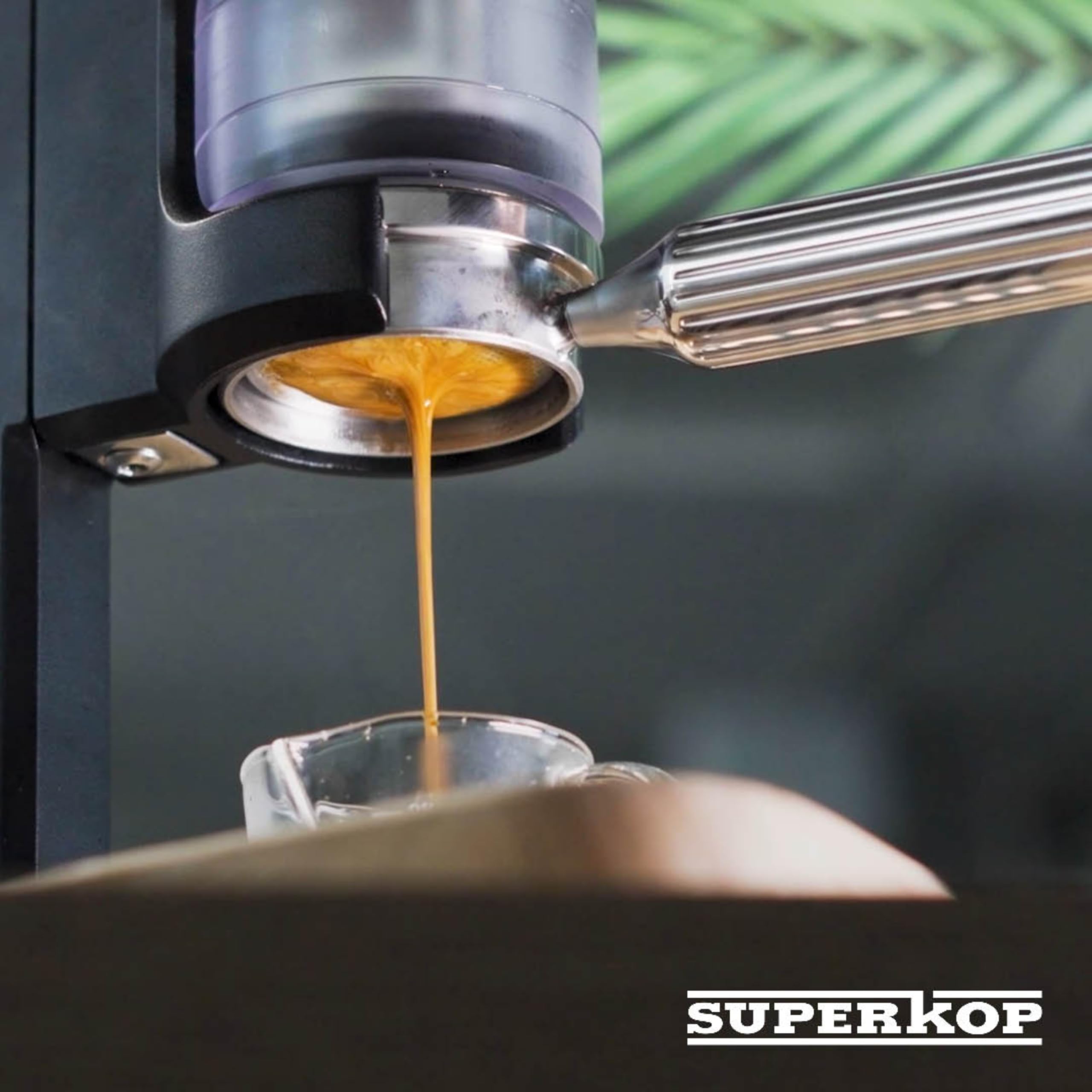 Amazon | SUPERKOP エスプレッソ&コーヒーメーカー 手動エスプレッソ