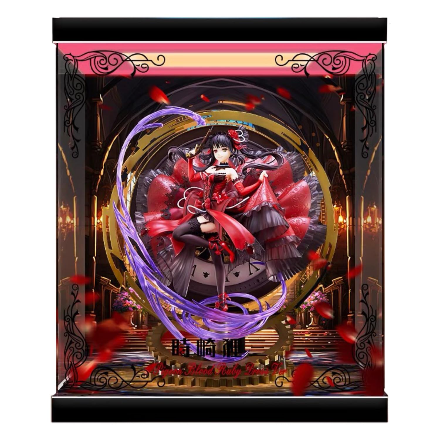 Amazon.co.jp: 時崎狂三 - Pigeon Blood Ruby Dress Ver. - 1/7