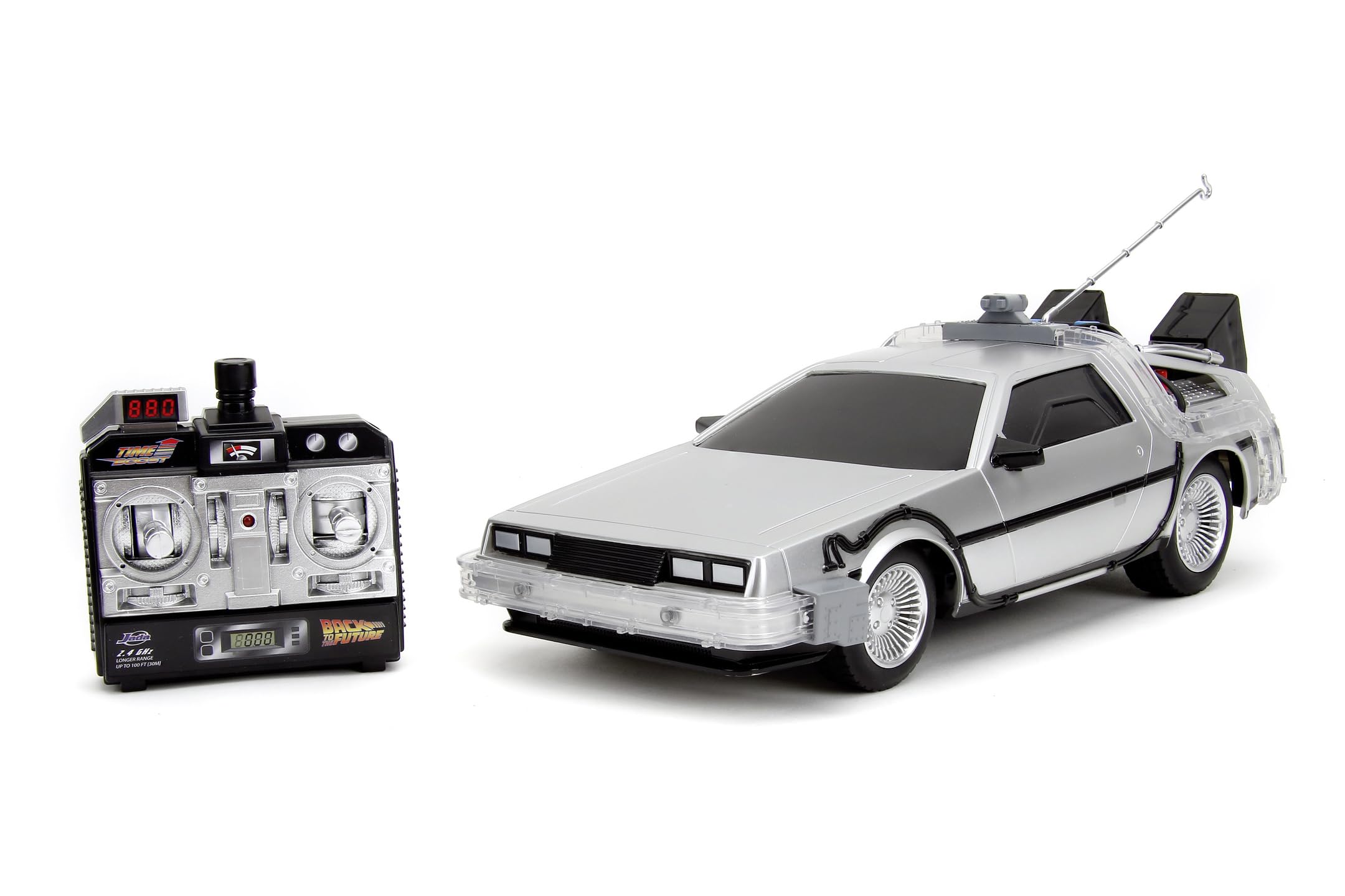 Amazon.com: Jada Toys - Back to The Future RC Car, Time Machine