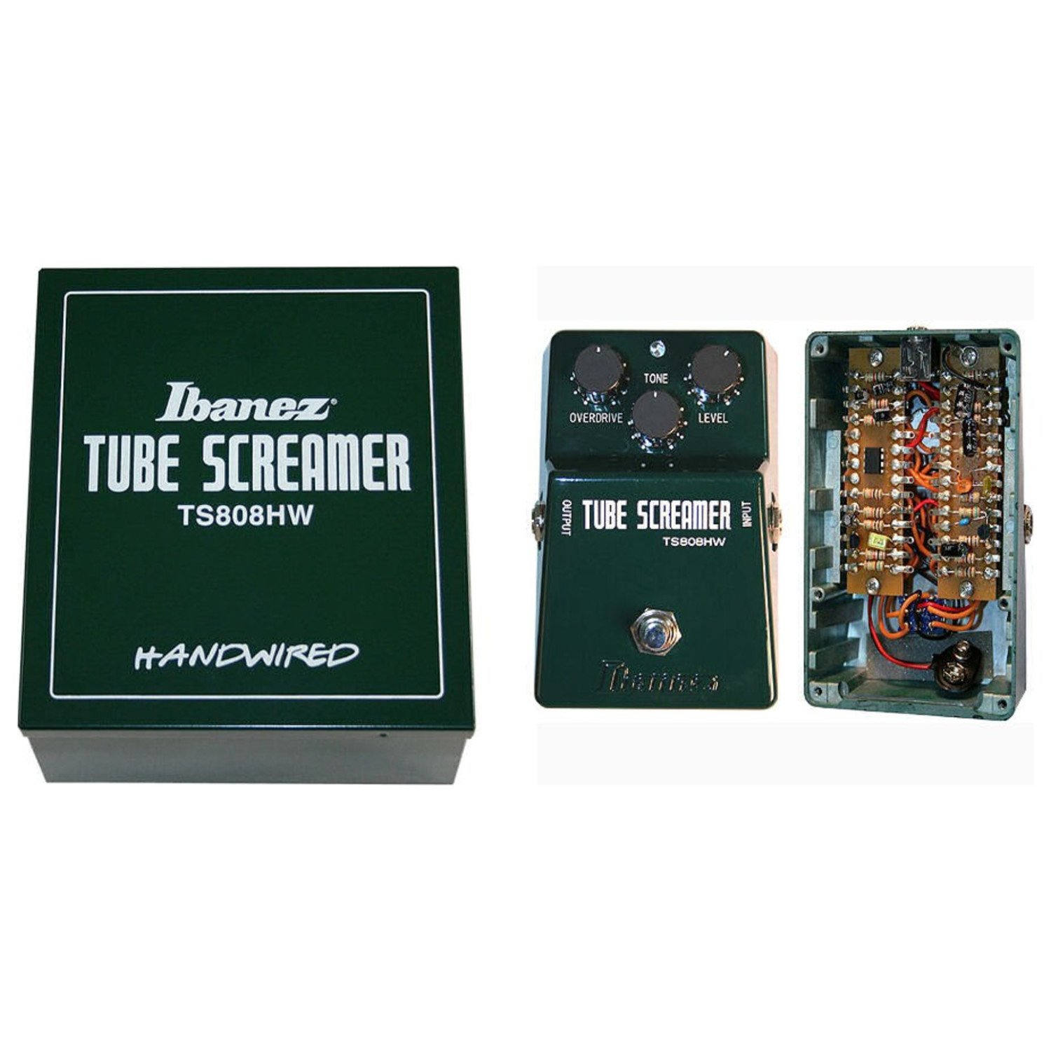 Amazon | Ibanez TS808HW チューブスクリーマー ハンドワイヤリング