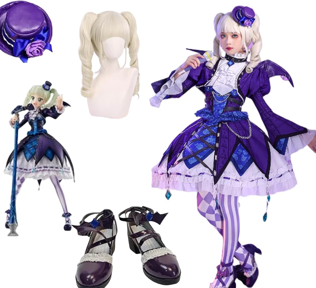 Amazon.co.jp: アイカツ！ 藤堂ユリカ コスプレ衣装 (ウィッグ 靴