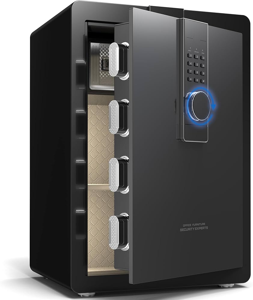 Amazon.co.jp: GIRGBE【強化版】超大 家庭用 暗証番号 82L 金庫 床・壁