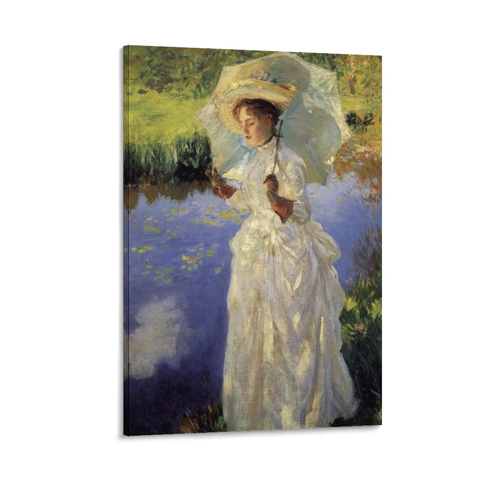 ジョン・シンガー・サージェント、日傘を持つ少女、フラッドベリー