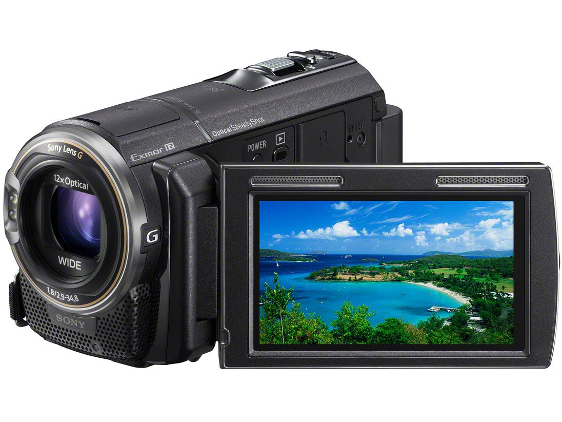 Amazon.co.jp: SONY HDビデオカメラ Handycam HDR-PJ590V ブラック