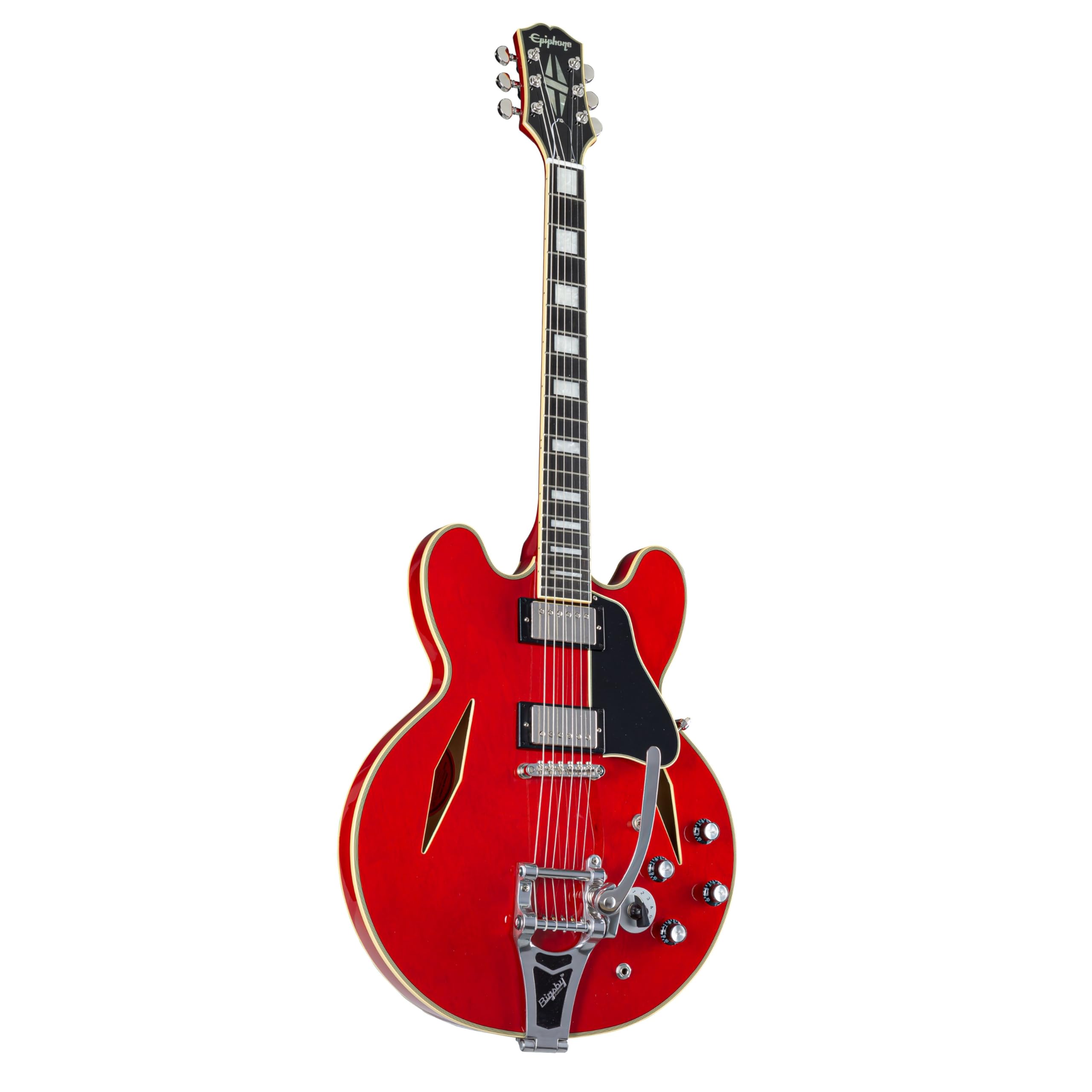 Amazon.com: Epiphone EXCLUSIVE Shinichi Ubukata ES-355, Cherry