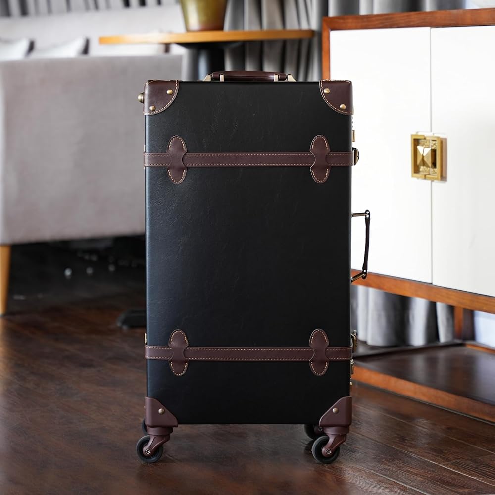 Amazon.co.jp: [urecity] かわいいアンティーク風トランクケース