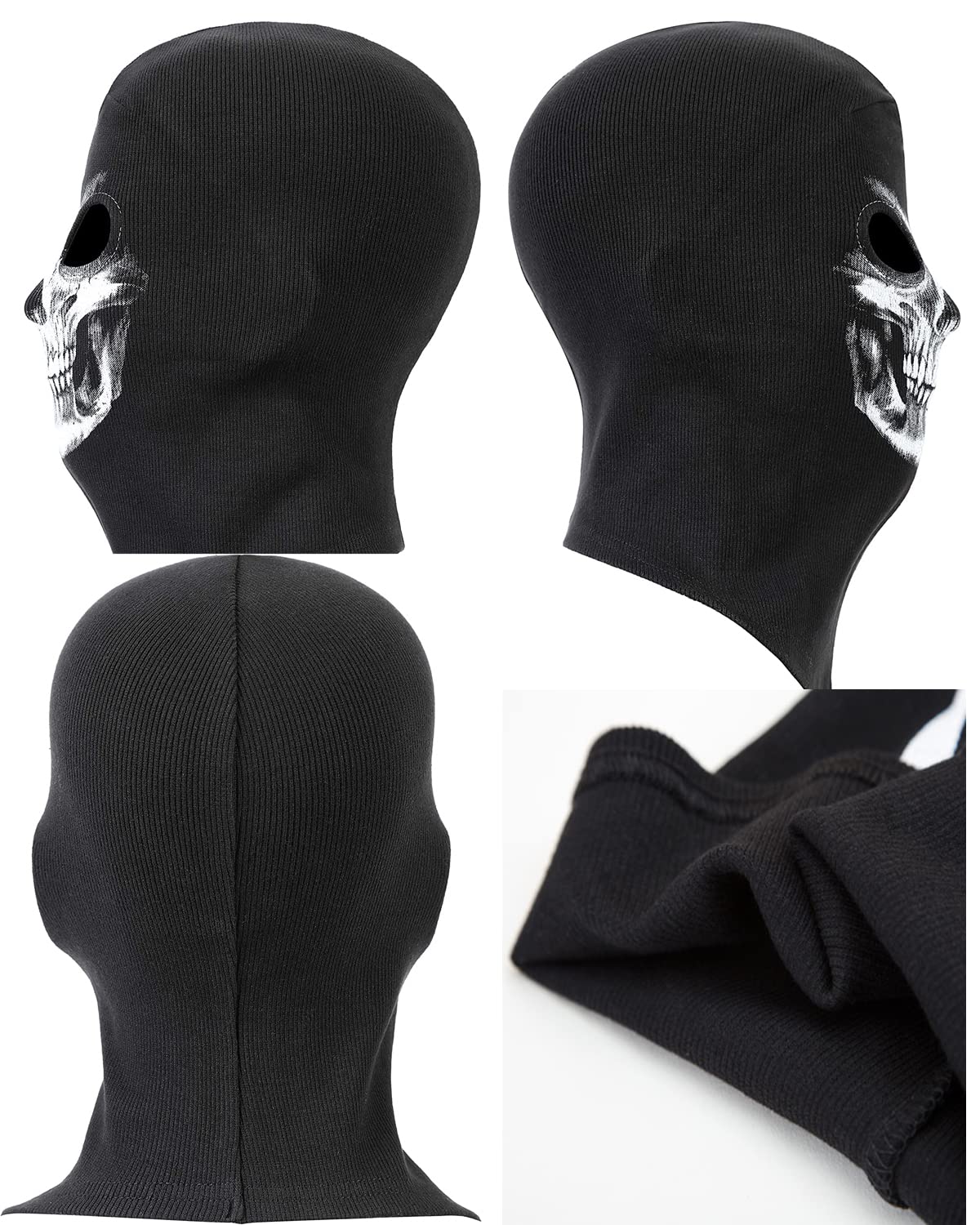Amazon.co.jp: 戦術 サバゲー スカル フェイス マスク ゴースト ドクロ