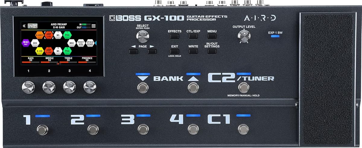 BOSS GX-100 - GT-1000譲りのサウンドにスムーズな操作感を実現した