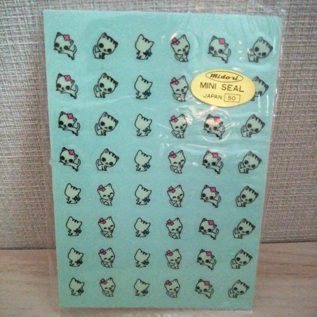 Amazon.co.jp: 高橋真琴 昭和レトロ シール MIDORI ミドリ ミニシール