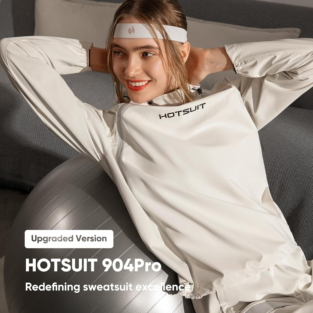 Amazon.com : HOTSUIT Non Rip Women Sauna Jacket for Weight Loss