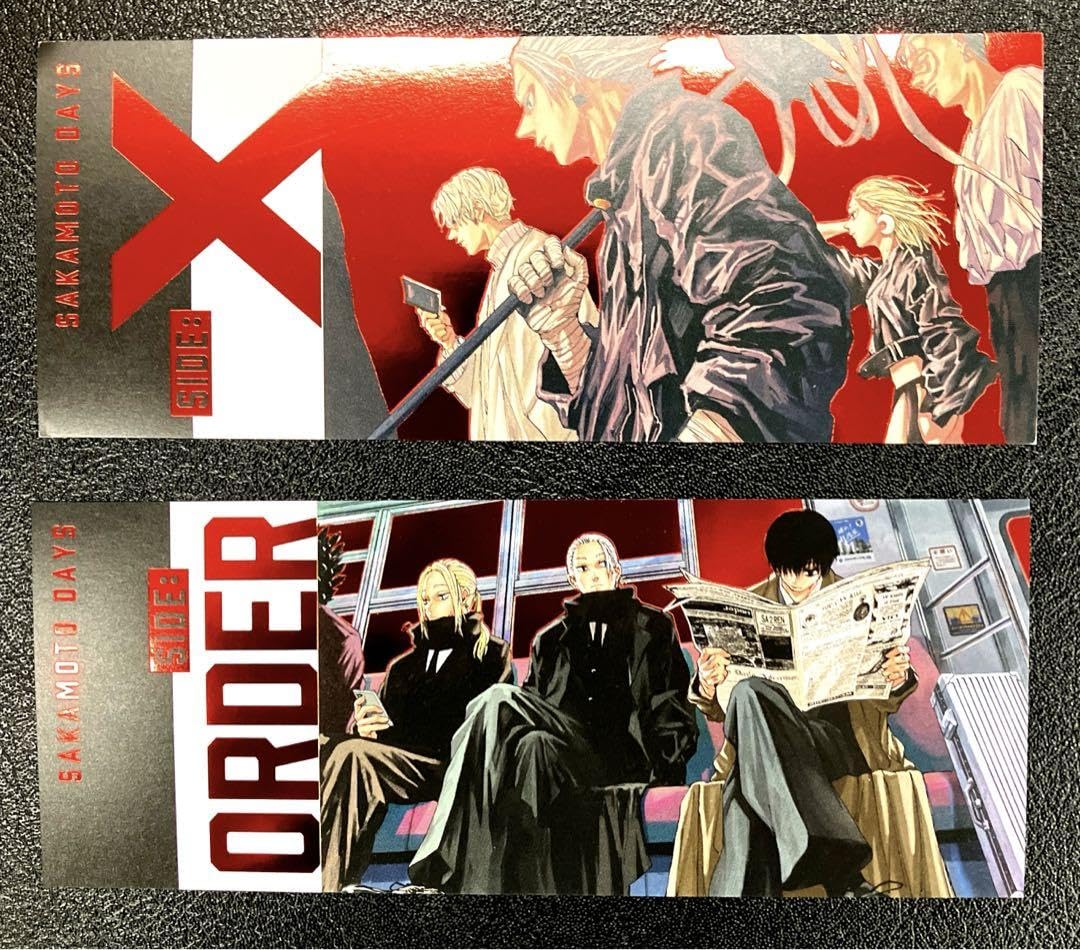 Amazon | サカモトデイズしおり2種コンプリートセット | しおり