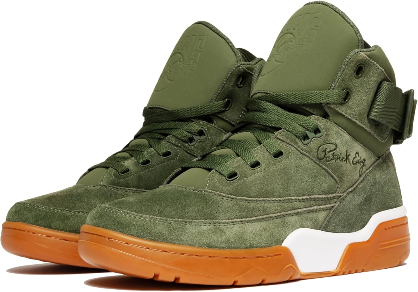Amazon.com | Ewing Patrick Athletics 33 HI Chive Green/White/Gum