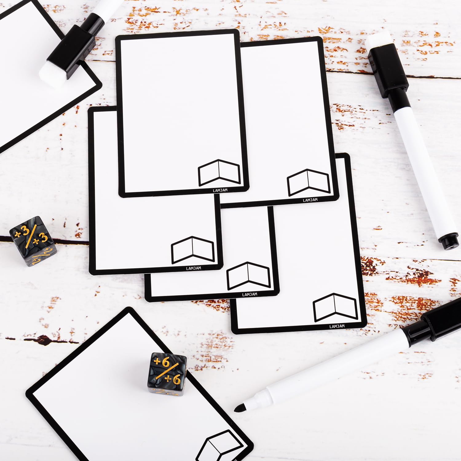 Amazon.co.jp: 再利用可能なドライイレース MTGトークン マーカー付き