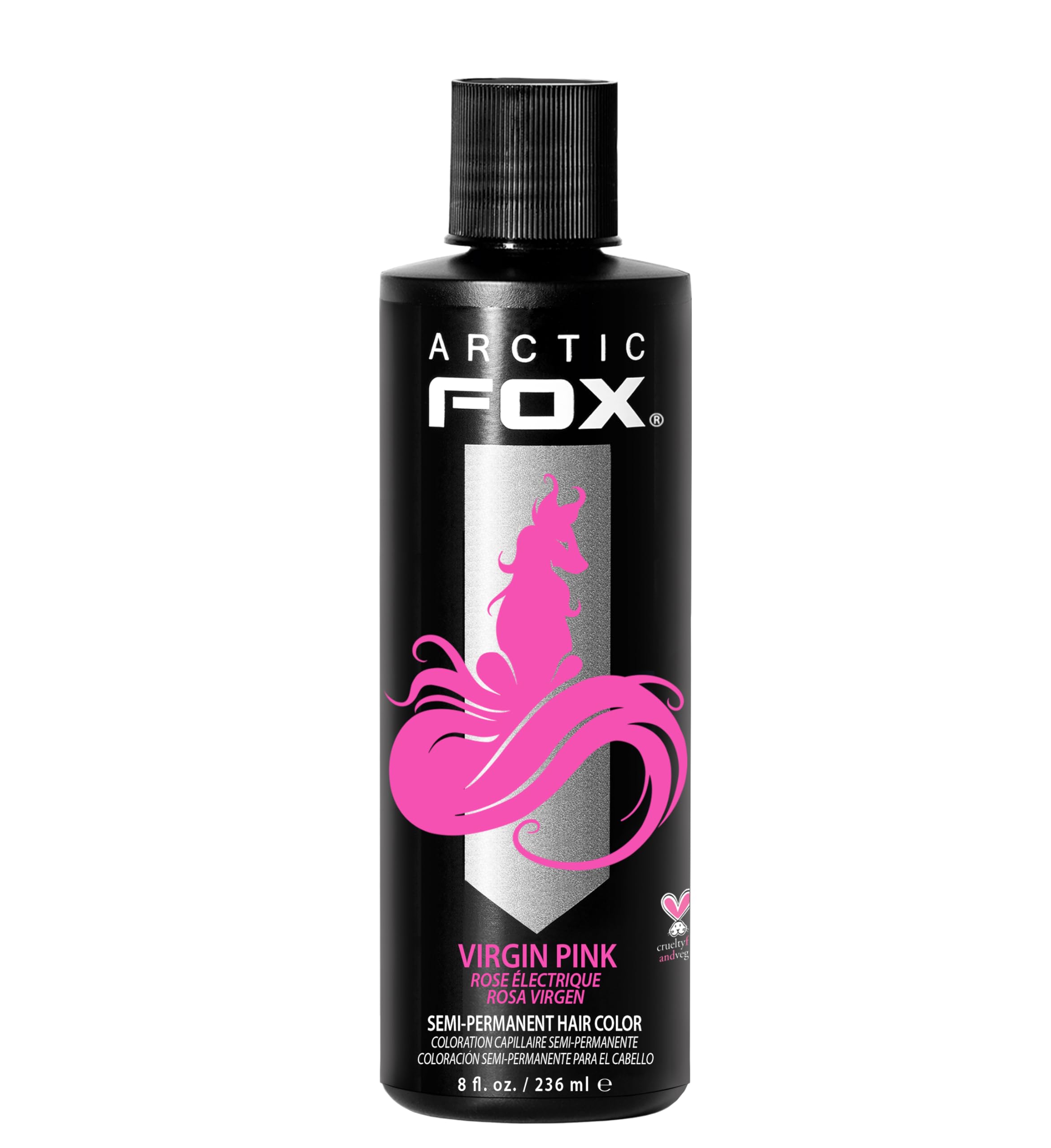 Amazon | Arctic Fox 100% ヴィーガン Virgin Pink 236 ml セミ